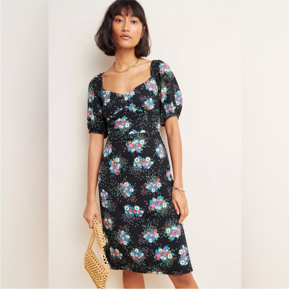 Anthropologie Scarletta Sweetheart Mini Dress